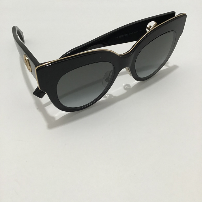 Fendi Cat-Eye Sunglasses w/Logo