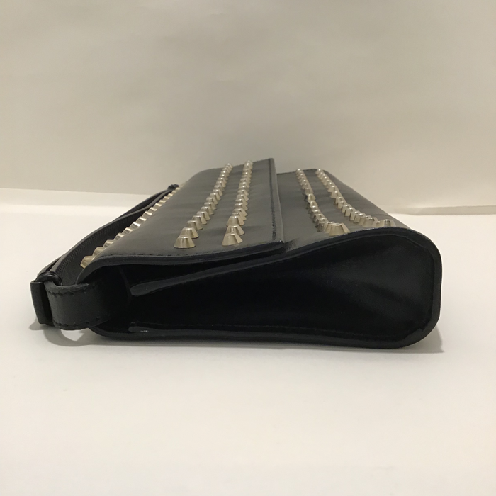 Fendi Vintage Black Studded Clutch/Handbag