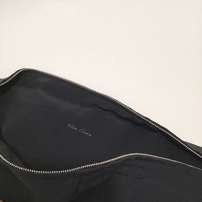 Rick Owens Black Utility Style Belt
