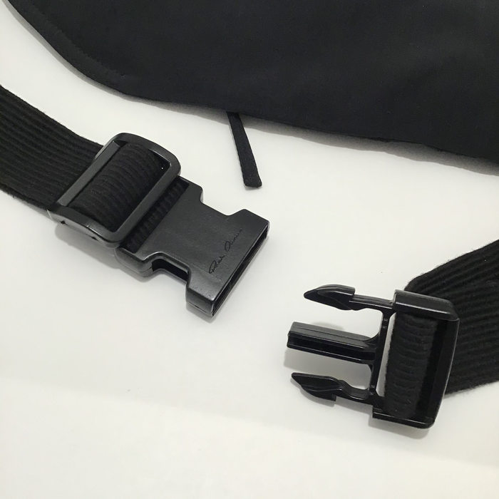 Rick Owens Black Utility Style Belt