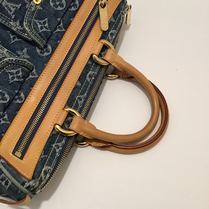 Louis Vuitton Neo Speedy Blue Monogram Denim Bag