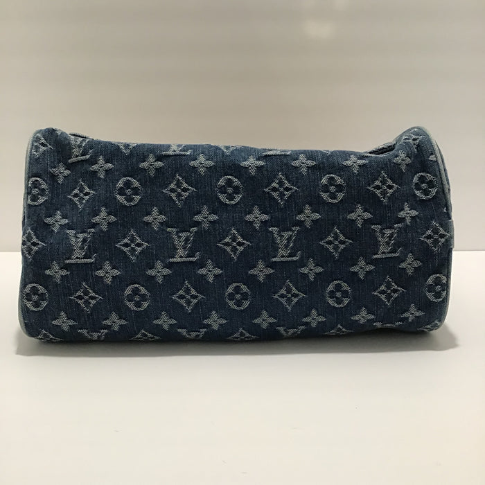 Louis Vuitton Neo Speedy Blue Monogram Denim Bag