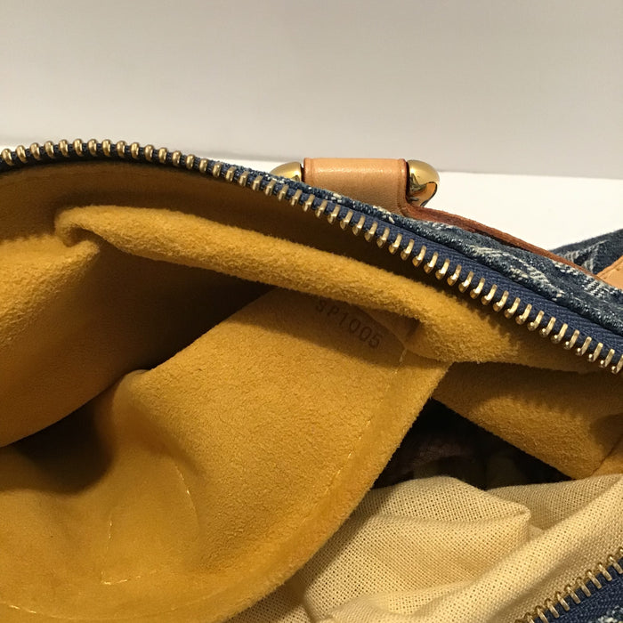 Louis Vuitton Neo Speedy Blue Monogram Denim Bag