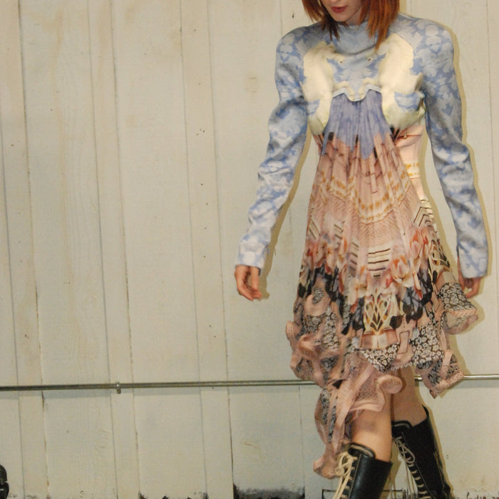 Mary Katrantzou Unicorn Runway Dress Sz 6 (10 Uk)