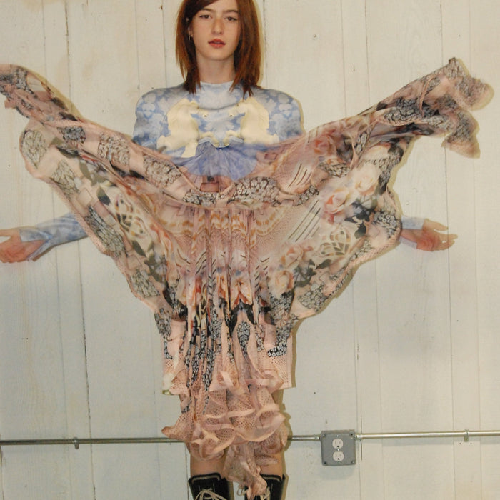 Mary Katrantzou Unicorn Runway Dress Sz 6 (10 Uk)