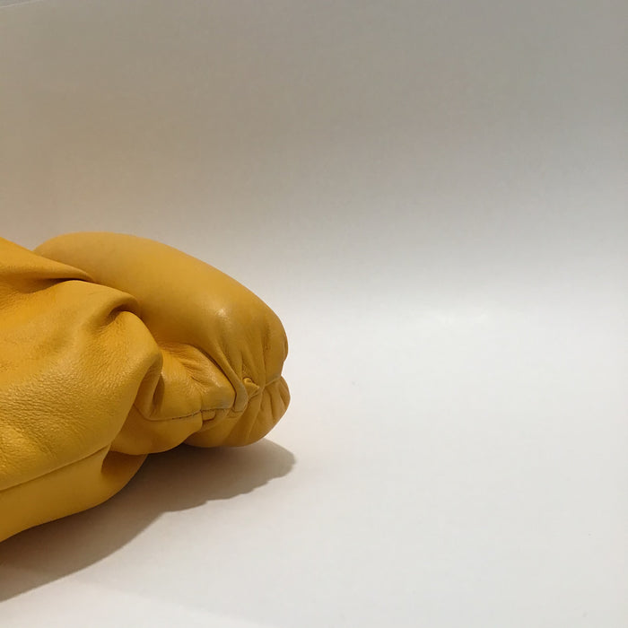 Celine Marigold Pillow Clutch
